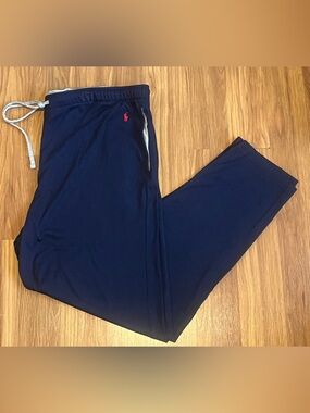 Polo Ralph Lauren Men's Supreme Comfort Knit Pajama Pants Navy Blue Size XL